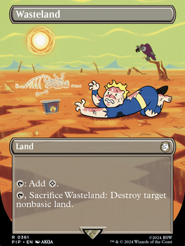 Wasteland (PIP-361) - Fallout (Borderless)