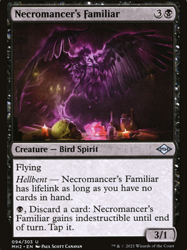 Necromancer's Familiar (MH2-094) - Modern Horizons 2