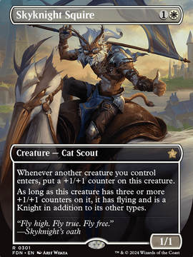 Skyknight Squire (FDN-301) - Foundations (Borderless)