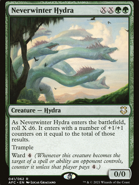 Neverwinter Hydra (AFC-041) - Forgotten Realms Commander
