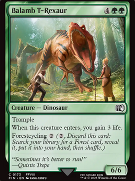 Balamb T-Rexaur (FIN-173) - FINAL FANTASY