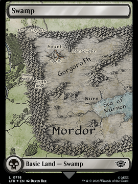Swamp (LTR-718) - The Lord of the Rings: Tales of Middle-earth Foil