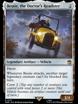 Bessie, the Doctor's Roadster (WHO-171) - Doctor Who