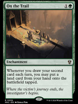 On the Trail (MKC-039) - Murders at Karlov Manor Commander