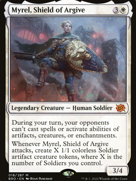 Myrel, Shield of Argive (BRO-018) - The Brothers' War