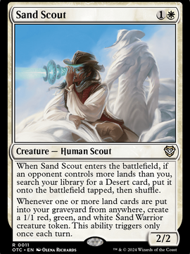 Sand Scout (OTC-011) - Outlaws of Thunder Junction Commander