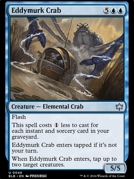 Eddymurk Crab (BLB-048) - Bloomburrow