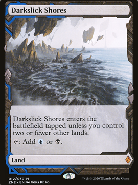 Darkslick Shores (ZNE-012) - Zendikar Rising Expeditions