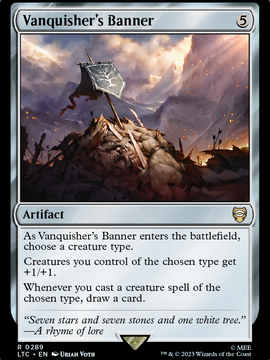 Vanquisher's Banner (LTC-289) - Tales of Middle-earth Commander