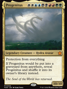 Progenitus (FDN-244) - Foundations Foil