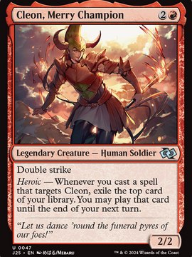 Cleon, Merry Champion (J25-047) - Foundations Jumpstart