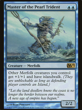 Master of the Pearl Trident (M13-059) - Magic 2013 Foil