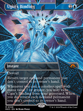 Ugin's Binding (MH3-328) - Modern Horizons 3 (Borderless) Foil
