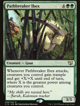 Pathbreaker Ibex (C15-038) - Commander 2015