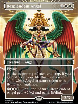 Resplendent Angel (LCI-334) - The Lost Caverns of Ixalan (Borderless)