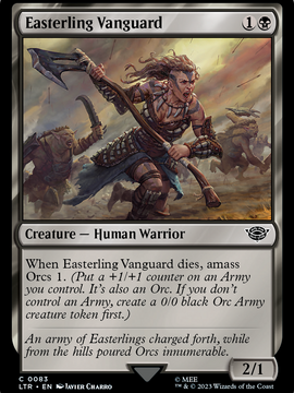 Easterling Vanguard (LTR-083) - The Lord of the Rings: Tales of Middle-earth