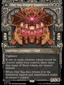 Ojer Taq, Deepest Foundation // Temple of Civilization (LCI-314) - The Lost Caverns of Ixalan: (Showcase)