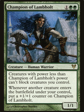 Champion of Lambholt (AVR-171) - Avacyn Restored