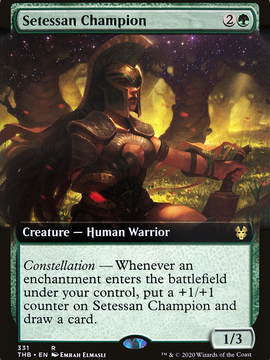 Setessan Champion (THB-331) - Theros Beyond Death: (Extended Art) Foil