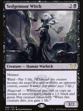Sedgemoor Witch (STX-086) - Strixhaven: School of Mages
