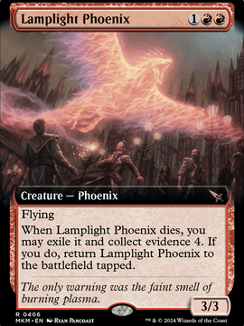 Lamplight Phoenix (MKM-406) - Murders at Karlov Manor: (Extended Art)