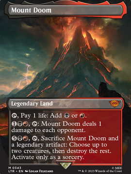 Mount Doom (LTR-343) - The Lord of the Rings: Tales of Middle-earth (Borderless)