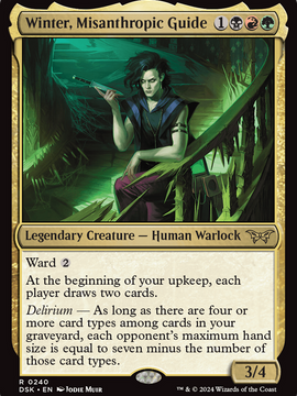 Winter, Misanthropic Guide (DSK-240) - Duskmourn: House of Horror