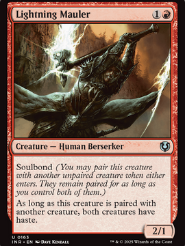 Lightning Mauler (INR-163) - Innistrad Remastered