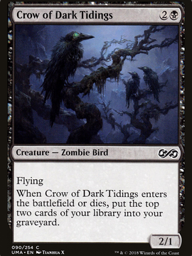Crow of Dark Tidings (UMA-090) - Ultimate Masters