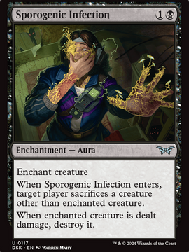 Sporogenic Infection (DSK-117) - Duskmourn: House of Horror