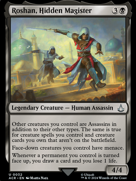 Roshan, Hidden Magister (ACR-032) - Assassin's Creed