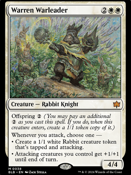 Warren Warleader (BLB-038) - Bloomburrow