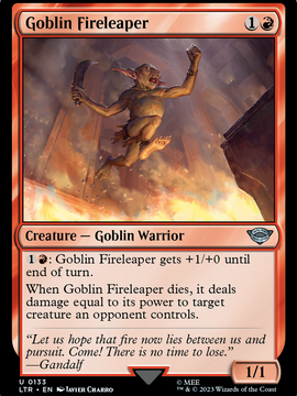Goblin Fireleaper (LTR-133) - The Lord of the Rings: Tales of Middle-earth