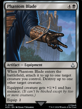 Phantom Blade (ACR-029) - Assassin's Creed Foil