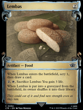 Lembas (LTR-694) - The Lord of the Rings: Tales of Middle-earth: (Showcase) Foil