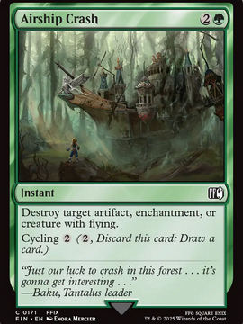 Airship Crash (FIN-171) - FINAL FANTASY Foil