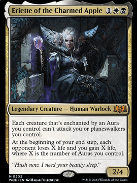 Eriette of the Charmed Apple (WOE-202) - Wilds of Eldraine Foil