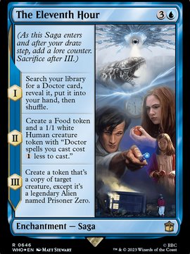 The Eleventh Hour (WHO-646) - Doctor Who Foil