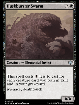 Huskburster Swarm (BLB-098) - Bloomburrow