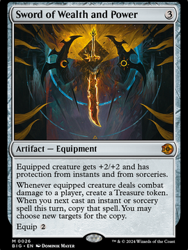 Sword of Wealth and Power (BIG-026) - The Big Score