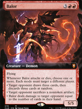 Balor (CLB-578) - Commander Legends: Battle for Baldur's Gate: (Extended Art)