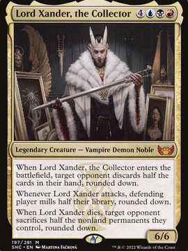 Lord Xander, the Collector (SNC-197) - Streets of New Capenna