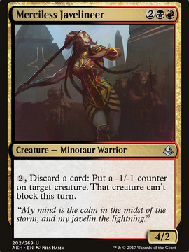 Merciless Javelineer (AKH-202) - Amonkhet