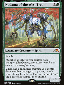 Kodama of the West Tree (NEO-199) - Kamigawa: Neon Dynasty
