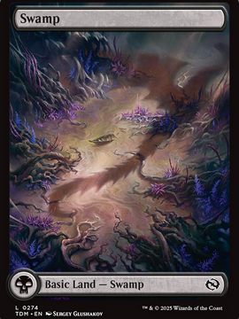 Swamp (TDM-274) - Tarkir: Dragonstorm Foil