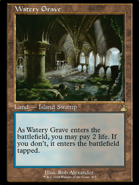 Watery Grave (RVR-415) - Ravnica Remastered