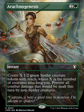 Arachnogenesis (CMM-647) - Commander Masters (Borderless)