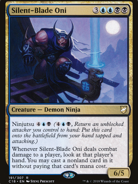 Silent-Blade Oni (C18-191) - Commander 2018