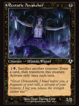 Ecstatic Awakener // Awoken Demon (Retro Frame) (INR-462) - Innistrad Remastered