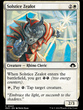 Solstice Zealot (MH3-043) - Modern Horizons 3
